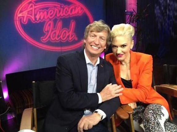 gwen and nigel american idol